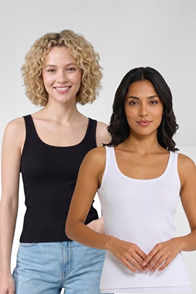 Fanilam Λεπτό ελαστικό γυναικείο εσώρουχο 2 τεμαχίων - Βαμβακερό εσώρουχο με ...