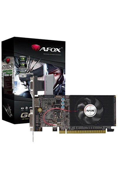 Afox GeForce GT 610 2GB DDR3 64Bit DVI/VGA/HDMI Ekran Kartı