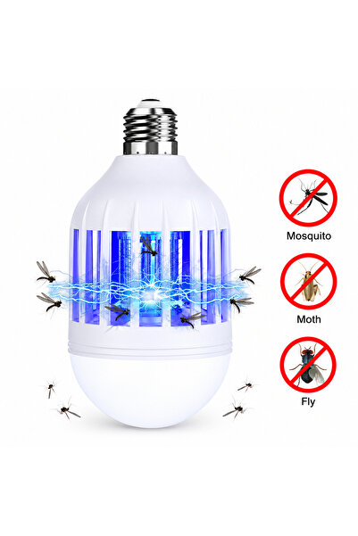 LEIHMANN Lampa LED Anti-Insecte Electrică, Capcană pentru Țânțari și Muște