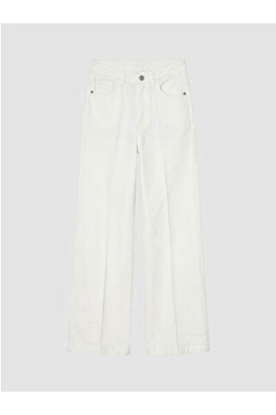LC Waikiki Lcw Comfortgreen Wideleg Women's Jean Pants