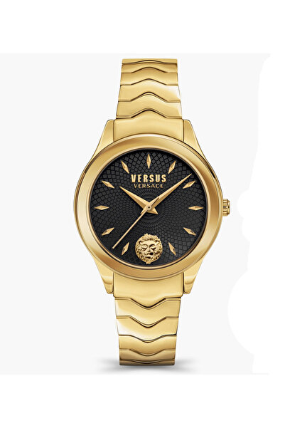 Versus Versace Women's Gold Stainless Steel V WVSP564221 || 34MM