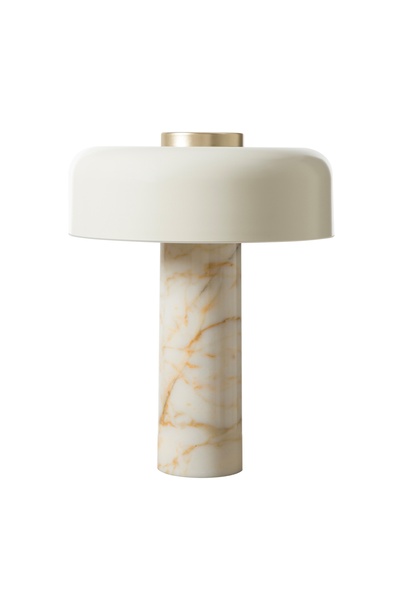 Mudo Concept PILZ KREM MERMER ABAJUR 37X48 CM