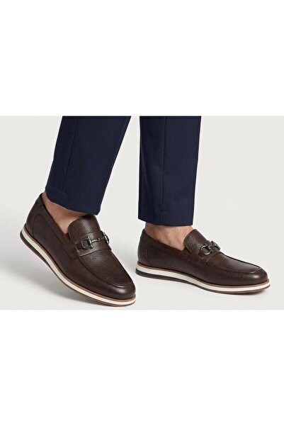 Slope Men's Casual Shoes Without Laces Inside and Out Real Genuine Leather 184
