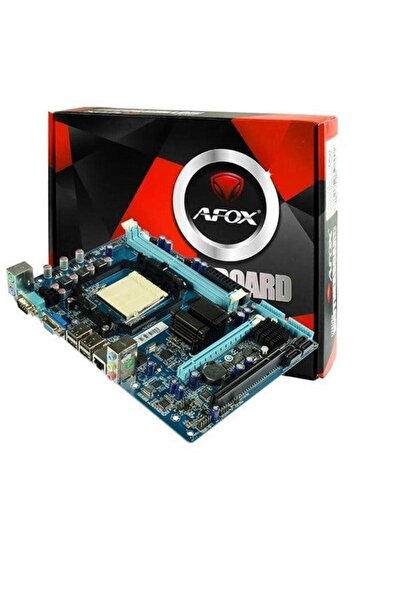 Afox A78-MAD4 DDR3 PCIe 16X v2.0 AM3 mATX FX İşlemcileri Desteklemez