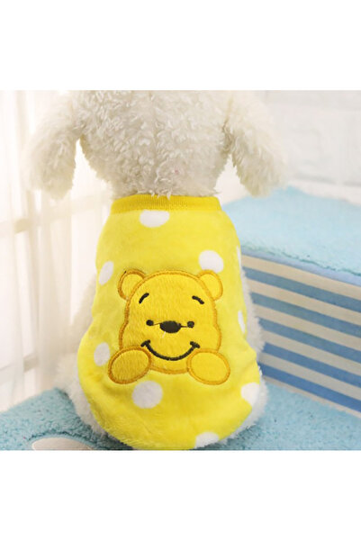 Kedi Köpek Pet Kıyafeti Desenli Polar