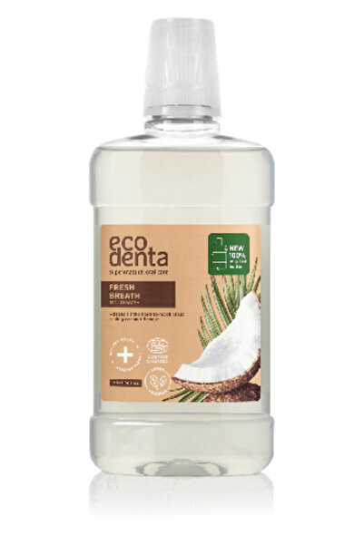 Ecodenta غسول فم عضوي بجوز الهند والنعناع، 500 مل