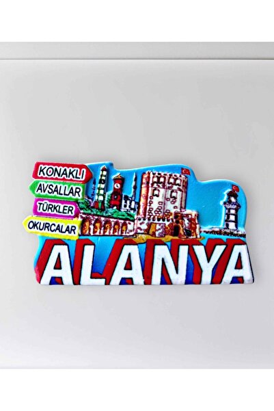 Mundy ALANYA ( Konaklı , Avsallar , Türkler , Okurcalar ) Temalı Polyester Ka...