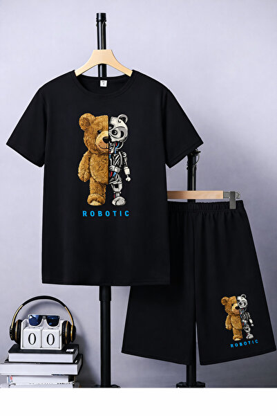 cc collection Унисекс детски летни дишащи комплекти с щампи и къси панталони ...
