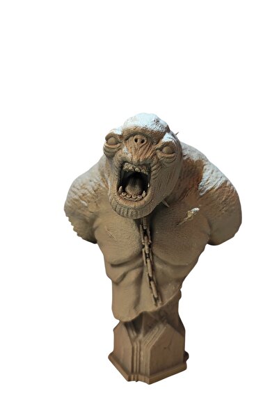 OEM Bust 3D Troll de peșteră din Cavă, Stăpânul Inelelor, 17 cm