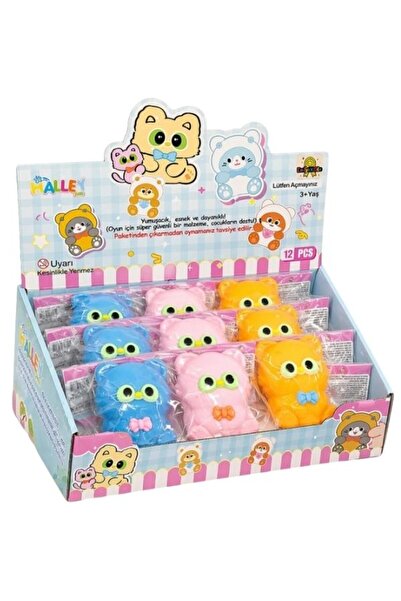 TOYTOPIA لعبة قطط سكويشي لتخفيف التوتر من موجموج