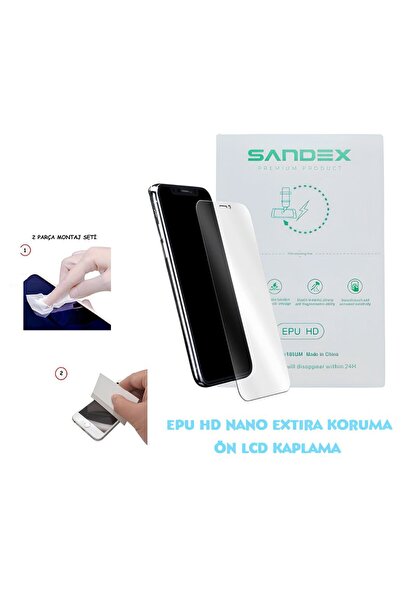 tkgz Oppo REALME 12 PRO PLUS Uyumlu NANO Ekran Koruyucu Esnek ULTRA İnce - SA...