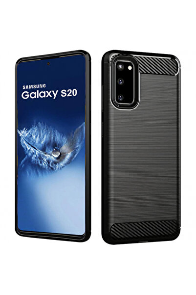 OEM Husa pentru Samsung Galaxy S20 5G G981 / S20 G980, OEM, Carbon, Neagra