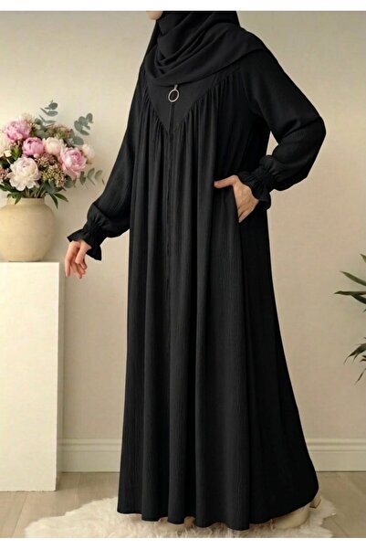 FRESCO SCARFS ΙΚΡΑ ΤΕΣΕΤΤΟΥΡ ΦΟΡΕΜΑ ΜΕ ΦΕΡΜΟΥΑΡ ΚΑΙ ΡΟΜΠΑΛΙΑ ΜΑΥΡΟ