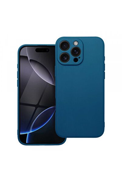 OEM Калъф за Apple iPhone 16 Pro, OEM, матов, син