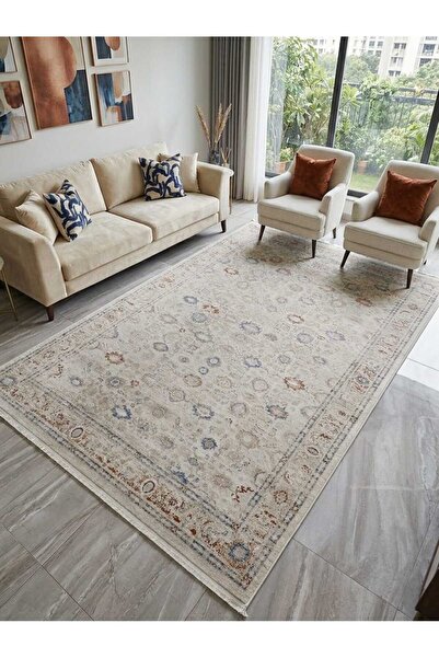 NOVA HALI Vintage Bambu tarz 4 m2 - 6 m2 Salon halısı Antialerjik dokuma otur...