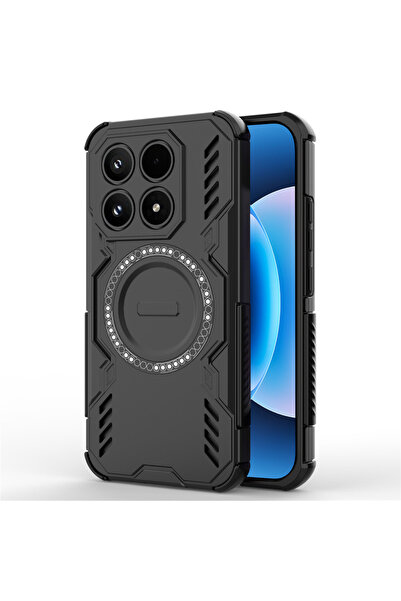 Stef's Cat Θήκη για Xiaomi 17, Γάτα του Στεφ, ArmorMag Case, μαύρο