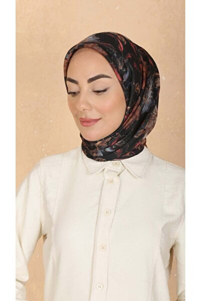 locella Soft Pamuk Eşarp Siyah