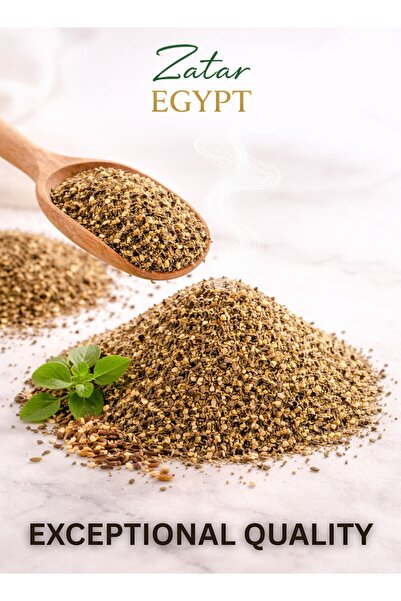 Zahr Egyptian Zaatar Blend Premium – Zatar Masri, Thyme Sesame Spice Mix, Middle Eastern Za'atar – Traditional Herbal Seasoning for Bread, Manakish & Cooking
