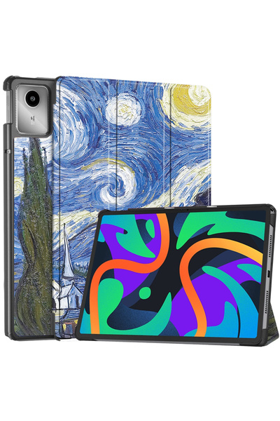 Techsuit - FoldPro - Lenovo Tab M11 - Starry Night, protectie antisoc