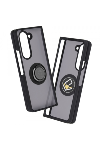 Techsuit Husa pentru Samsung Galaxy Z Fold5 F946, Techsuit, Glinth, Neagra