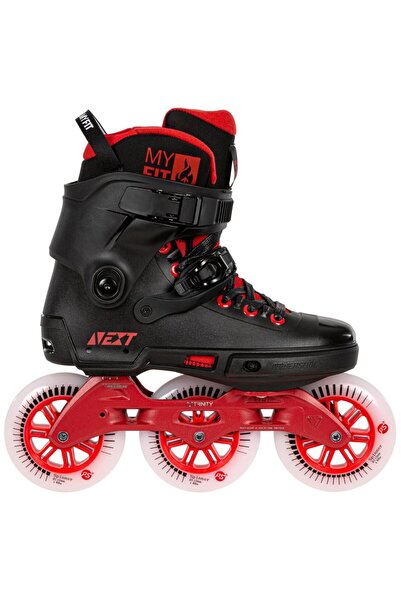 Powerslide NEXT BLACK RED 110 Αστικά Πατίνια Inline - Μαύρο/Κόκκινο