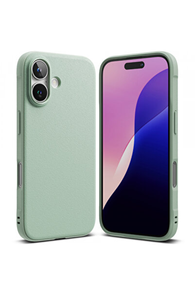 Stef's Cat Калъф за Apple iPhone 16 Plus, Котката на Стеф, Оникс, Светлозелен