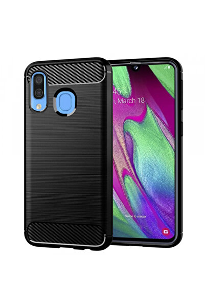 Stef's Cat Husa pentru Samsung Galaxy A40 A405, Stef's Cat, Carbon, Neagra