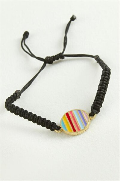 Generic Brand Round Macrame Rope Bracelet - Black