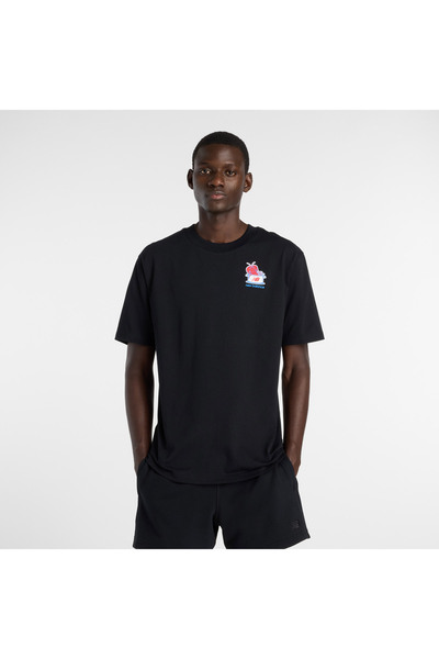 New Balance Lobster Roll Erkek Siyah T-Shirt