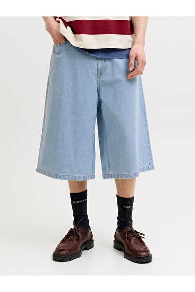 Jack & Jones Džínové kraťasy volného střihu