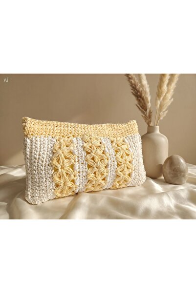 Meya design Handmade Patterned Paper String Women's Clutch Bag – Stylish and ...