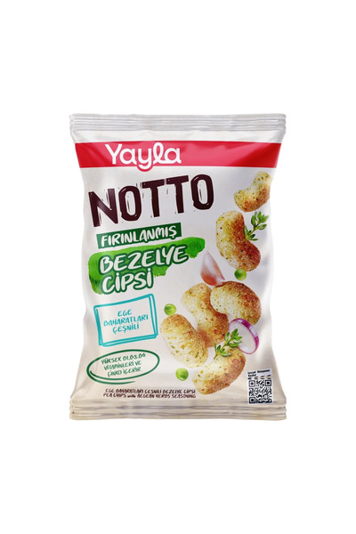 Yayla Notto Ege Baharatları Çeşnili Bezelye Cipsi 55 g