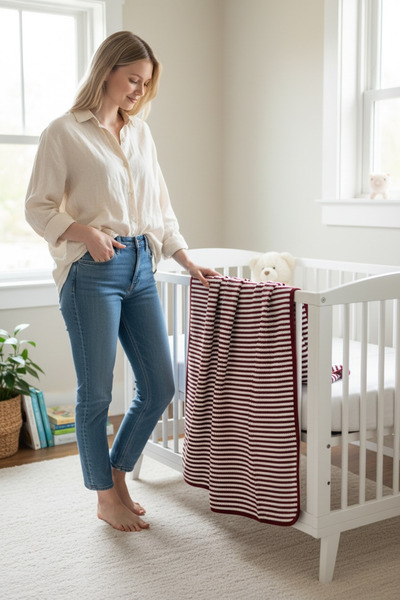 BİANCOFİGLİO Baby Organic Knitwear Blanket