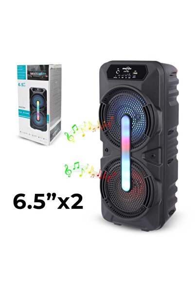 E-ANAMAG Boxa portabila GTS 1621, Bluetooth, Negru