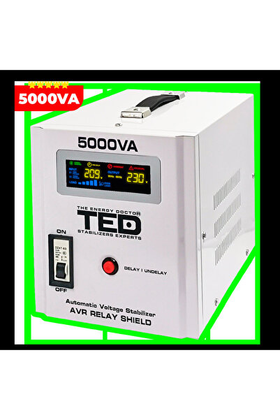 TED Electric Voltage Stabilizer 5000VA 3000W - Regulator RT