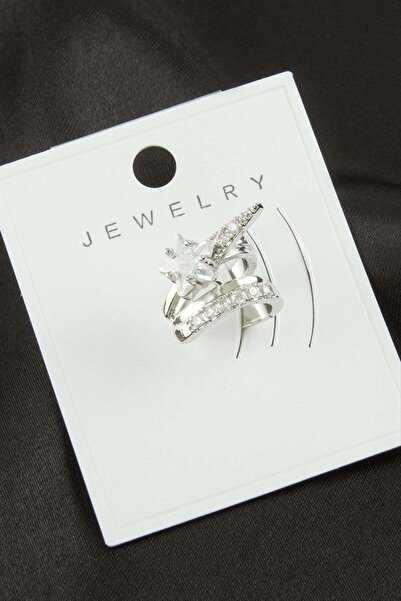 Generic Brand Star Zircon Stone Cartilage Earring 1 Piece