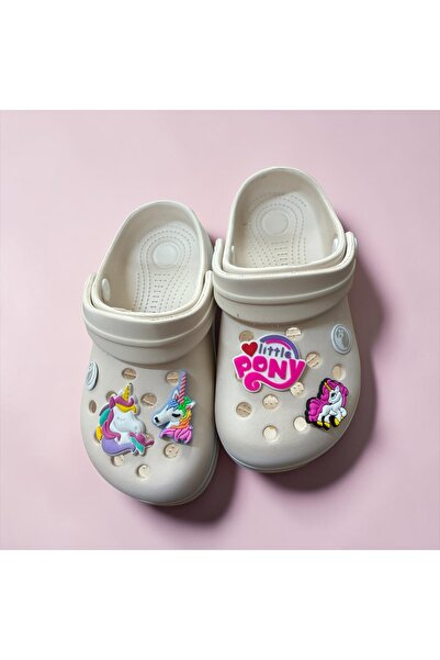 Buki'nin Atölyesi Jibbitz Terlik Süsü 4 lü set Unicorn