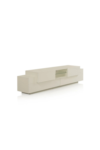 Midas Furniture WOODEN TV STAND WHITE