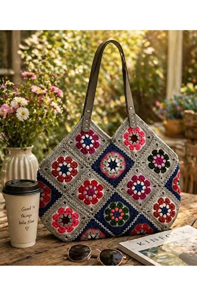 Handmade Χειροποίητη τσάντα με μοτίβα