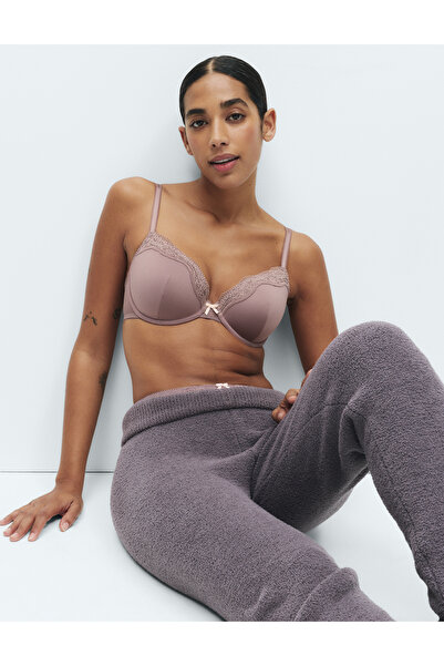Marks & Spencer Jasmine Dantel Detaylı Balenli Demi Cup Sütyen