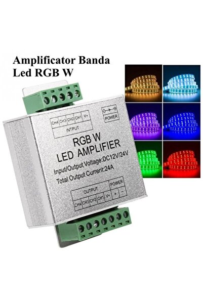 Stef's Cat Усилвател на напрежение за RGBW LED лента, DC 12-24V / 24A