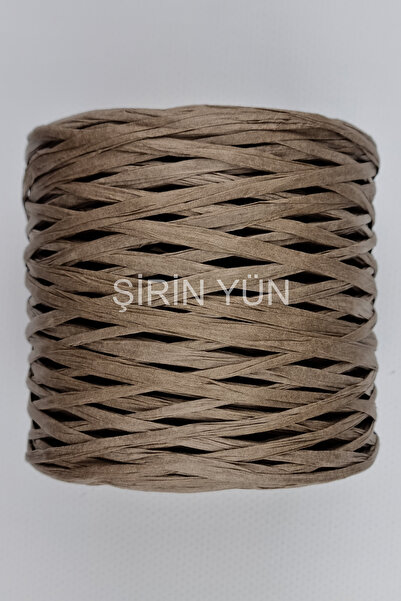 Şirin Yün Rafya İpi,Kağıt İp, Çanta Şapka Supla İpi 200 Gram Vizon 11