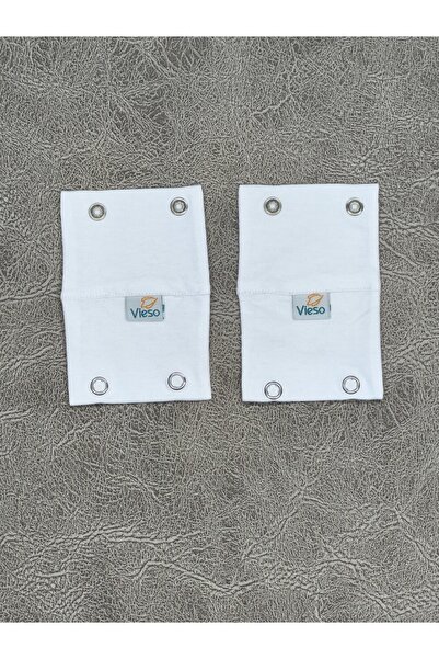 vieso 2 Çıtçıtlı Ikili Body Uzatma Aparatı 8cmx10cm ( 9,5 mm çıtçıt )