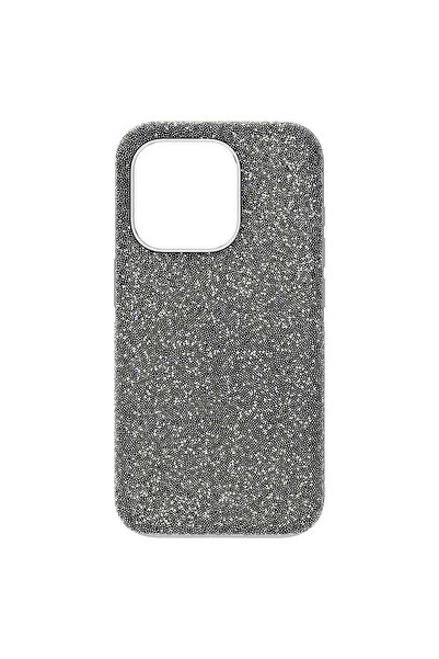 Swarovski High Akilli Telefon Kilifi Iphone 15 Pro Gümüş
