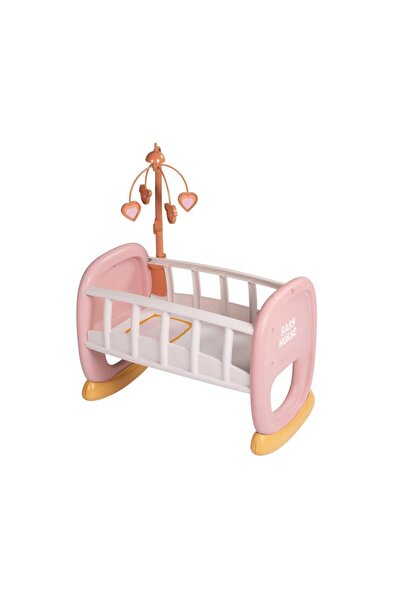 Smoby Baby Nurse Sallanan Dönenceli Bebek Beşiği 220390