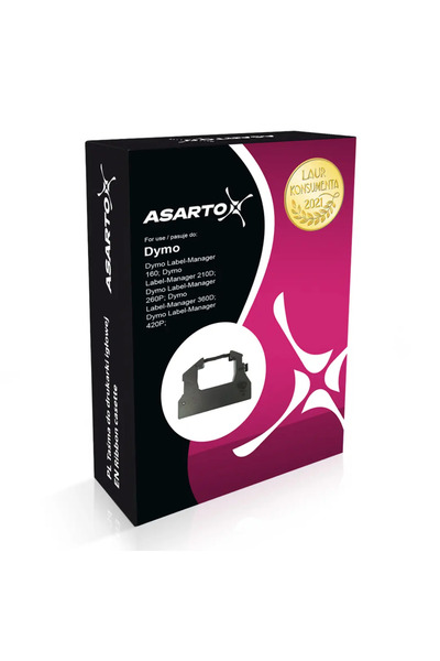 Other Asarto Tape Asarto to DYMOD12/7/W/BK | S0720610 | white/black