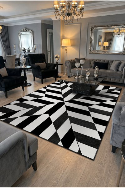 Rugs Modern Halı سجادة زخرفية حديثة منسوجة بنمط خطوط من SDT sdt927