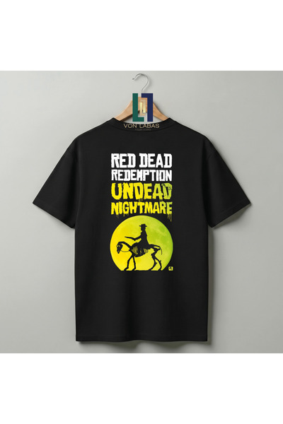 Grafftee Clothing Red Dead Redemption Design Unisex Premium Cotton T-Shirt - ...
