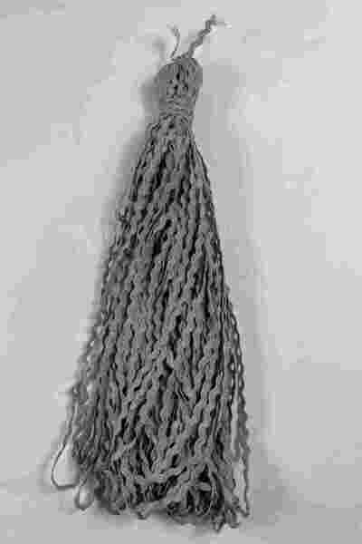 Hobigram Gray Vavel Wavy Decorative Ribbon – 1 cm Thin Zigzag Ribbon 10 Meters