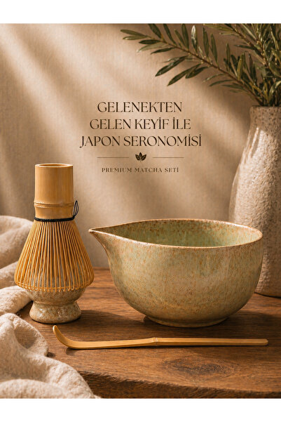 VoiAda Handmade Ceramics Voi ADA Ceramics Matcha Seramik Seti – Kase + Whisk ...